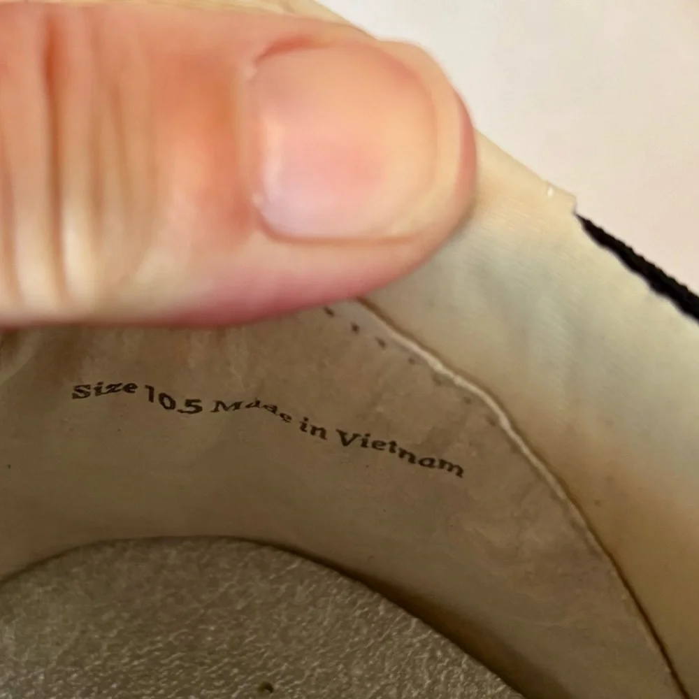 Like New Dolce Vita Dolen Nylon Sneaker in black Womens Sz (10) - Picture 8 of 9